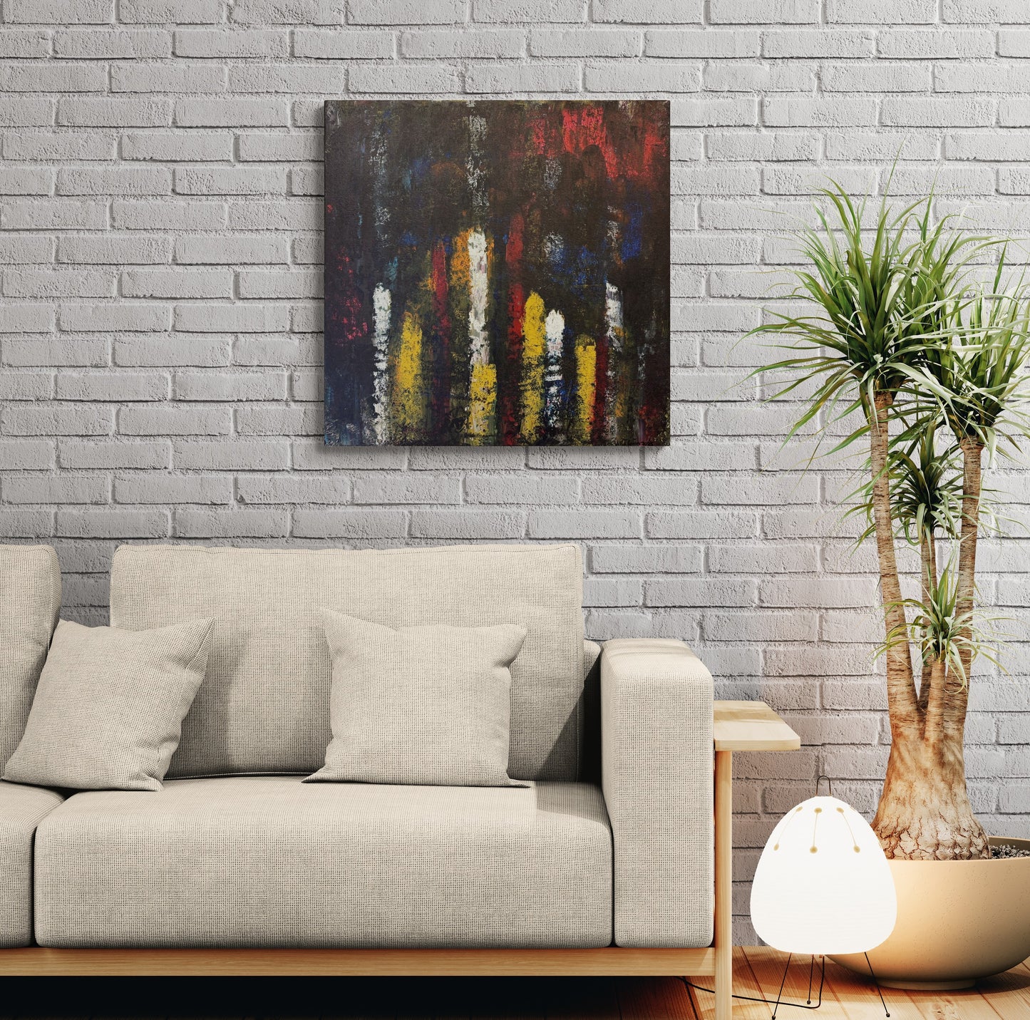 Cultural Night 70x70cm