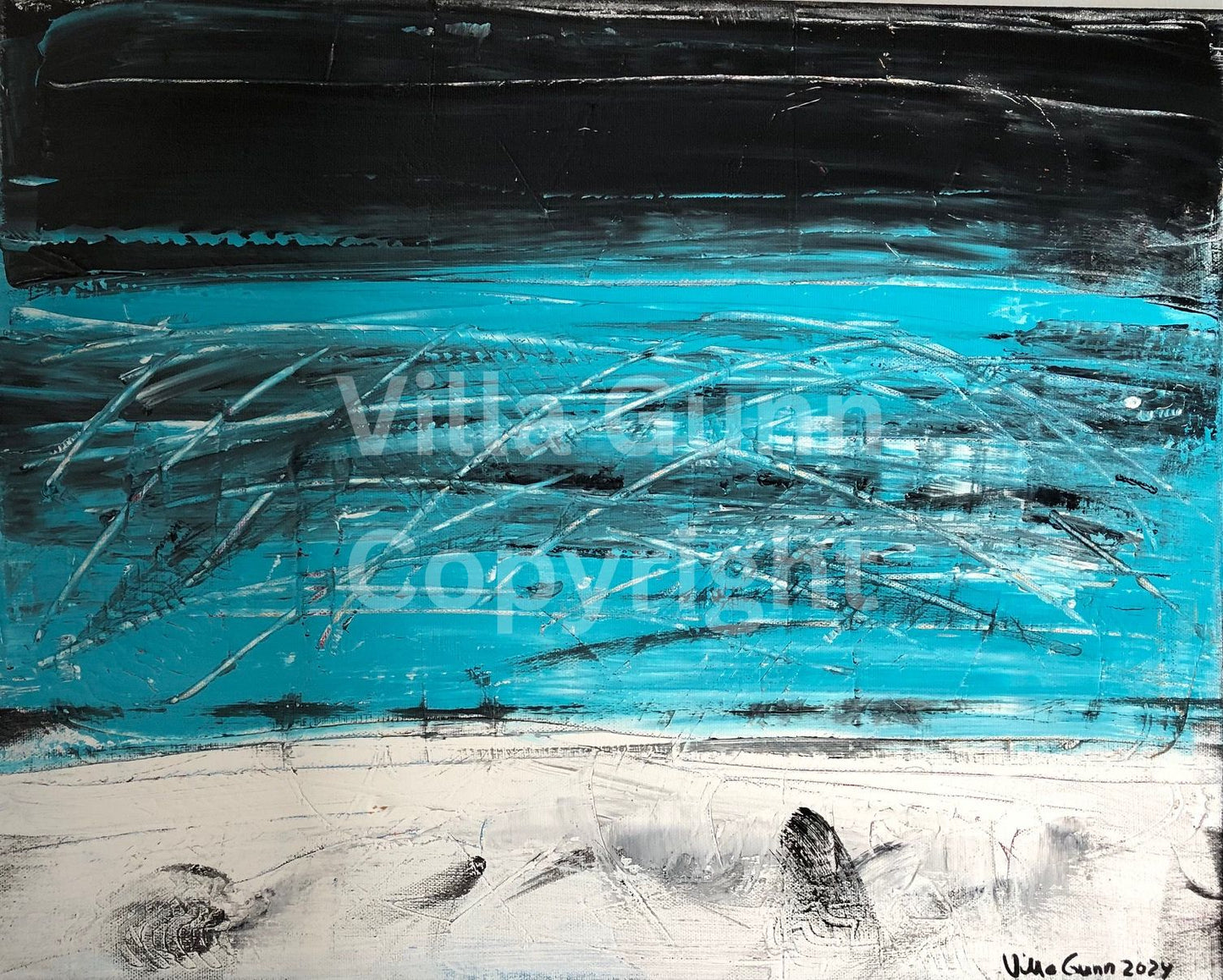 The Flow of Three 40x50cm