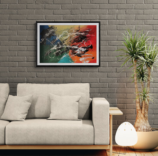 The Hart of Louvre 50x70cm - Numbered prints